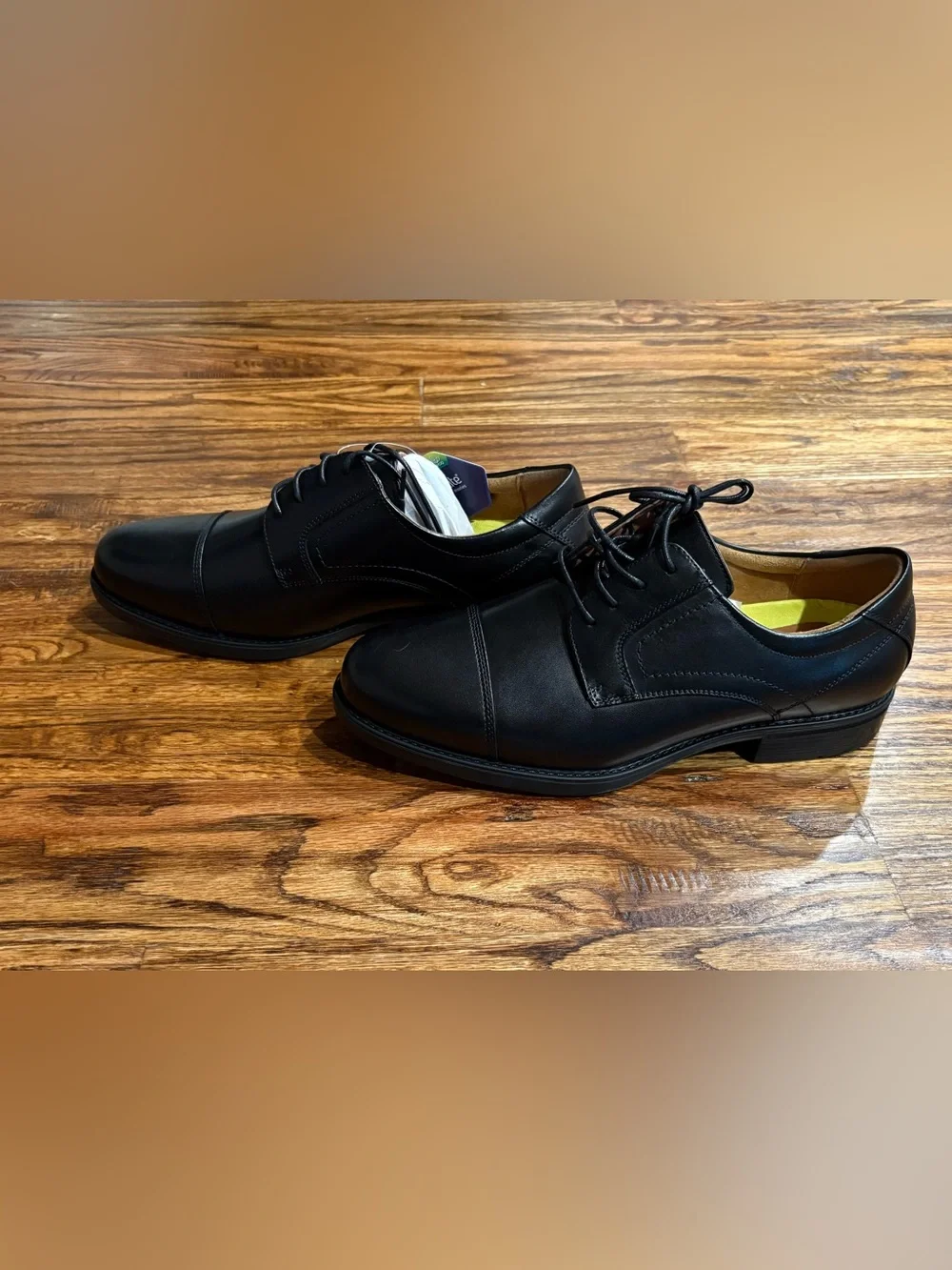 Florsheim Men's Medfield Cap Toe Oxford Dress Shoes black size 9.5 E (wide)